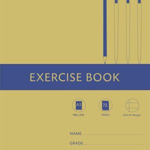 Freedom Stationery 72 Page A5 F&M Exercise Book Freedom Stationery 72 Page A5 F&M Exercise Book