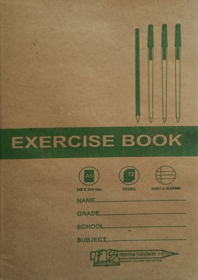 Freedom Stationery 72 Page A5 I&M Exercise Book Freedom Stationery 72 Page A5 I&M Exercise Book