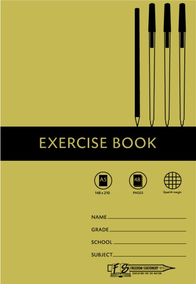 Freedom Stationery 72 Page A5 Q&M Exercise Book Freedom Stationery 72 Page A5 Q&M Exercise Book