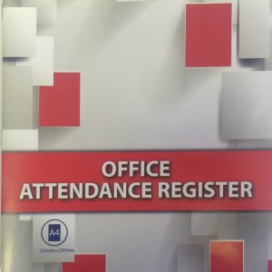 Marlin A4 Office Attendance Register – 14 Leaves (20 Pack) Marlin A4 Office Attendance Register – 14 Leaves (20 Pack)
