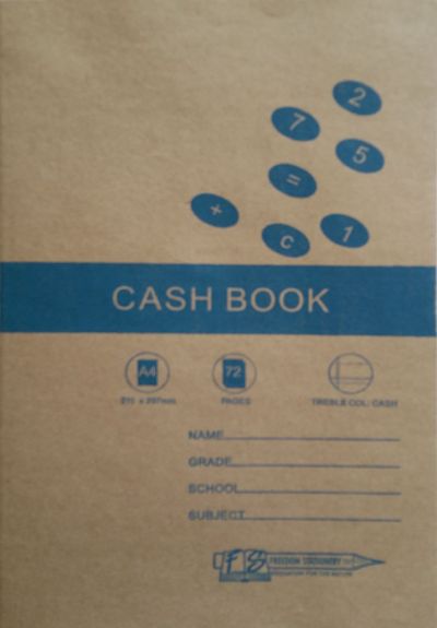 Freedom Stationery 72 Page A4 Cash Book Freedom Stationery 72 Page A4 Cash Book