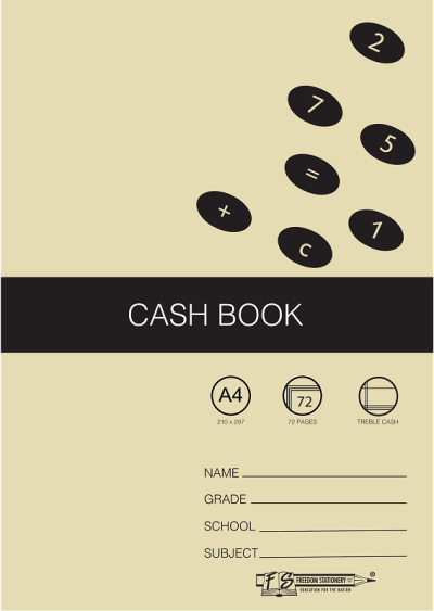 Freedom Stationery 72 Page A4 Cash Book (10 Pack) Freedom Stationery 72 Page A4 Cash Book (10 Pack)