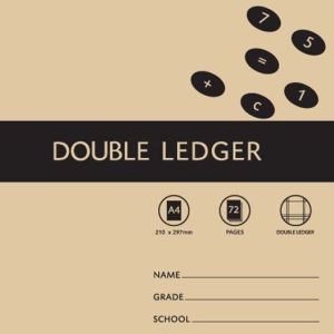Freedom Stationery 72 Page A4 Double Ledger Freedom Stationery 72 Page A4 Double Ledger