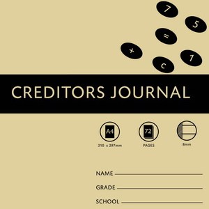 Freedom Stationery 72 Page A4 8MC Creditors Journal Freedom Stationery 72 Page A4 8MC Creditors Journal
