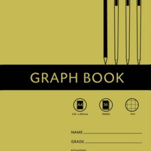 Freedom Stationery 36 Page A4 Graph Book 2mm Freedom Stationery 36 Page A4 Graph Book 2mm