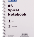 Marlin A6 100 Page Spiral Note Book (12 Pack) Marlin A6 100 Page Spiral Note Book (12 Pack)