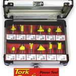 Tork Craft – Router Bit Set 12pc Aluminium/Glass Case 1/4 Shank Tork Craft – Router Bit Set 12pc Aluminium/Glass Case 1/4 Shank