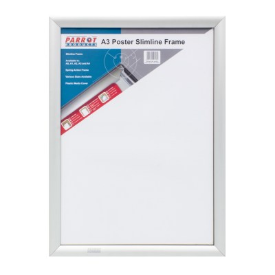 Parrot Poster Frame Econo – Aluminium with Mitred Corners – A3 Parrot Poster Frame Econo – Aluminium with Mitred Corners – A3