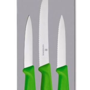 Victorinox – Classic 3 Piece Paring Set – Green Victorinox – Classic 3 Piece Paring Set – Green