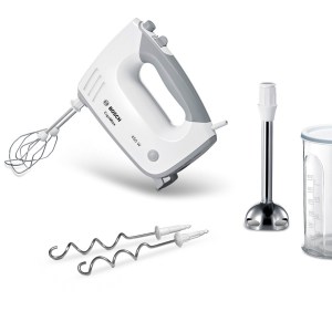 Bosch – Stick Blender Hand Mixer Set – White & Grey Bosch – Stick Blender Hand Mixer Set – White & Grey