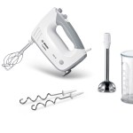 Bosch – Stick Blender Hand Mixer Set – White & Grey Bosch – Stick Blender Hand Mixer Set – White & Grey