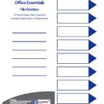 Marlin File 10 Unprinted Index Dividers 160gsm Pastel Colours Marlin File 10 Unprinted Index Dividers 160gsm Pastel Colours