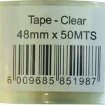Marlin Clear Packaging Tape 48mm x 50m (Single Unit) Marlin Clear Packaging Tape 48mm x 50m (Single Unit)