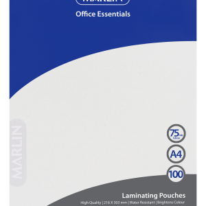 Marlin A4 75micron Laminating Pouches Marlin A4 75micron Laminating Pouches
