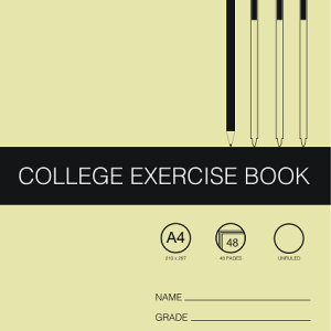 Freedom Stationery 48 Page A4 Unruled College Exercise Book (25 Pack) Freedom Stationery 48 Page A4 Unruled College Exercise Book (25 Pack)