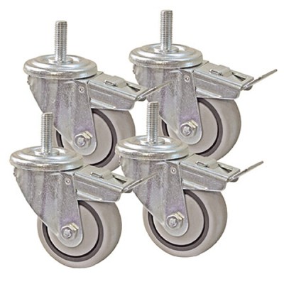 Kreg – 3 Inch Dual Locking Caster Set – 4 Piece Kreg – 3 Inch Dual Locking Caster Set – 4 Piece