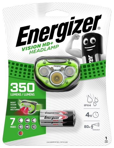 Energizer – Headlight – Camping Outdoor – Lighting – Vision HD – 350 Lumens Energizer – Headlight – Camping Outdoor – Lighting – Vision HD – 350 Lumens