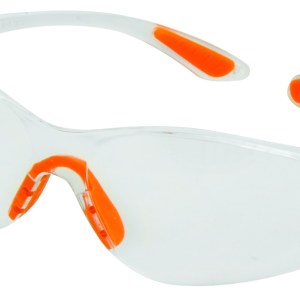 Fragram – Safety Spectacle Clear – Orange Fragram – Safety Spectacle Clear – Orange