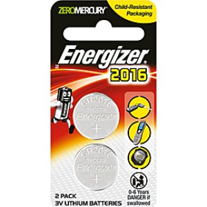 Energizer CR2016 Lithium Coin 3V Energizer CR2016 Lithium Coin 3V