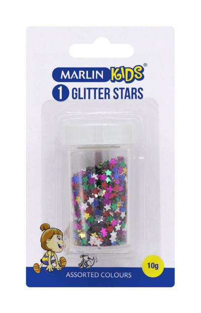 Marlin Kids Glitter Stars 10g Marlin Kids Glitter Stars 10g