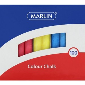 Marlin Colour Chalk – 100 Pieces Marlin Colour Chalk – 100 Pieces
