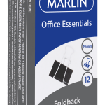 Marlin Fold Back Clips 19mm – Pack of 12 Marlin Fold Back Clips 19mm – Pack of 12