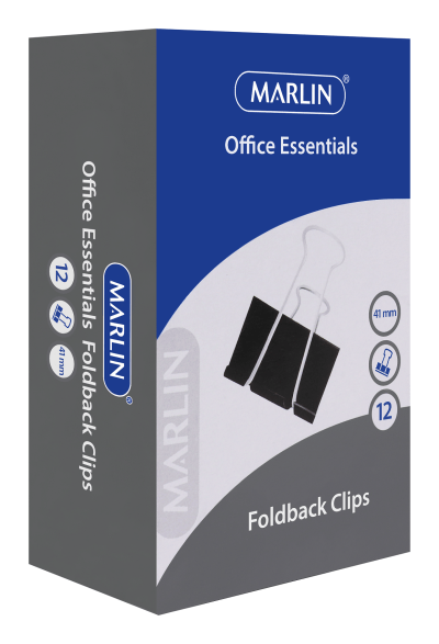 Marlin Fold Back Clips 41mm Marlin Fold Back Clips 41mm