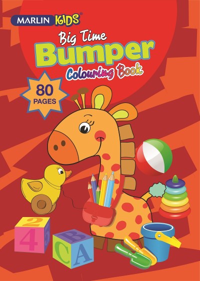 Marlin Kids Big-Time Bumper 80 Page Colouring Book Marlin Kids Big-Time Bumper 80 Page Colouring Book