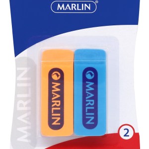 Marlin Jumbo Neon Erasers – 2 Pack Marlin Jumbo Neon Erasers – 2 Pack