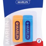 Marlin Jumbo Neon Erasers – 2 Pack Marlin Jumbo Neon Erasers – 2 Pack