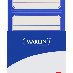 Marlin Blue Border School Labels with Lines 24’s Marlin Blue Border School Labels with Lines 24’s