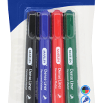 Marlin Dense Liners Permanent Markers – Blister of 4 Marlin Dense Liners Permanent Markers – Blister of 4