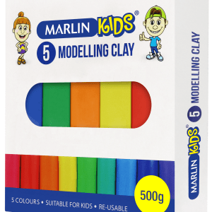 Marlin Kids Modelling Clay 500g 5 Standard Colours Marlin Kids Modelling Clay 500g 5 Standard Colours