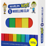Marlin Kids Modelling Clay 500g 5 Standard Colours Marlin Kids Modelling Clay 500g 5 Standard Colours