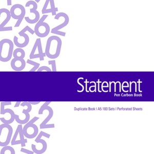 Marlin A5 Duplicate Pen Carbon Book – Statement Marlin A5 Duplicate Pen Carbon Book – Statement