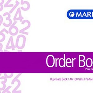 Marlin A6L Duplicate Pen Carbon Book – Order Book Marlin A6L Duplicate Pen Carbon Book – Order Book