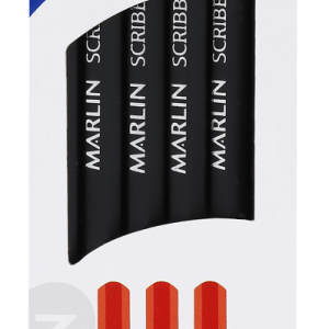 Marlin 12 Scribbler Black Barrel 2B Graphite Pencils Marlin 12 Scribbler Black Barrel 2B Graphite Pencils