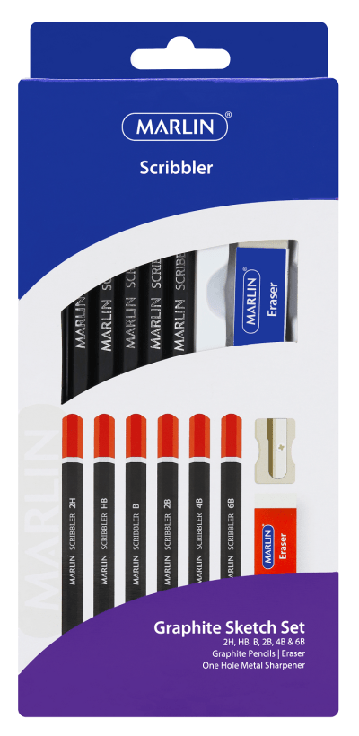 Marlin Graphite Sketch Set Marlin Graphite Sketch Set