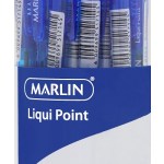 Marlin Liqui Point Retractable Ballpoint Pens – Blue (Tub of 25) Marlin Liqui Point Retractable Ballpoint Pens – Blue (Tub of 25)