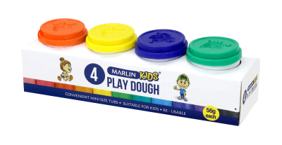 Marlin Kids Play Dough 4 Tubs Marlin Kids Play Dough 4 Tubs
