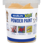 Marlin Kids Powder Paint 500g Bucket – Orange Marlin Kids Powder Paint 500g Bucket – Orange