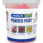 Marlin Kids Powder Paint 500g Bucket – Red Marlin Kids Powder Paint 500g Bucket – Red