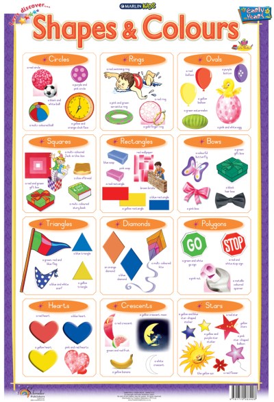 Marlin Kids Chart – Shapes & Colours Marlin Kids Chart – Shapes & Colours