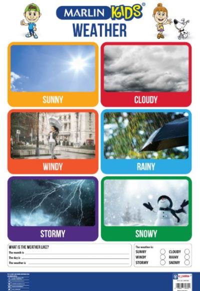 Marlin Kids Chart – Weather Marlin Kids Chart – Weather