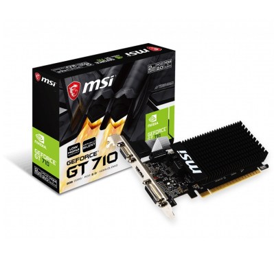 MSI GeForce GT 710 Graphics Card – 2GB MSI GeForce GT 710 Graphics Card – 2GB