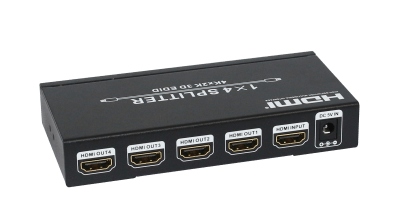 HDCVT 1-4 HDMI 4k Splitter with EDID HDCVT 1-4 HDMI 4k Splitter with EDID