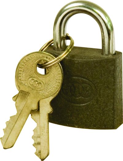 Moto-Quip – Tri Circle Iron Standard Padlock – 2.5cm Moto-Quip – Tri Circle Iron Standard Padlock – 2.5cm