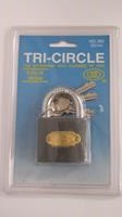 Moto-Quip – Tri Circle Iron Standard Padlock – 5cm Moto-Quip – Tri Circle Iron Standard Padlock – 5cm