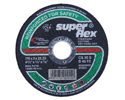 Superflex – Masonry Cutting Disc – 11.5cm Superflex – Masonry Cutting Disc – 11.5cm
