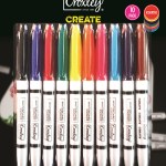 Croxley Create Fine Nib Whiteboard Markers – Blister of 10 Croxley Create Fine Nib Whiteboard Markers – Blister of 10